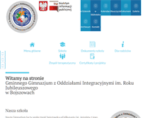 Tablet Screenshot of baq.gimbojszowy.pl