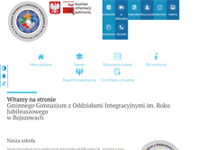 Tablet Screenshot of gimbojszowy.pl